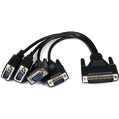 StarTech 4 Port Rs232/422/485 Pcie Serial Card (PEX4S232485)