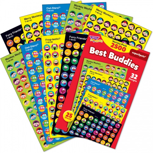 TREND Best Buddies Super Spots Stickers (T46919)