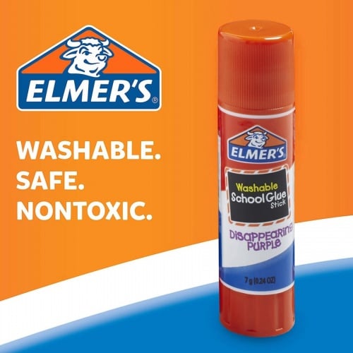 Elmer's Disappearing Purple School Glue Sticks (E503)