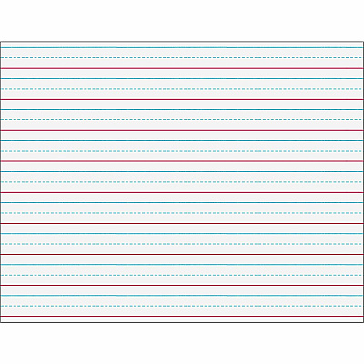 Pacon Grades K - 1 Multi - sensory Handwriting Tablet - Letter (PAC2471)