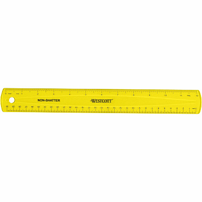 Westcott Shatterproof Ruler (ACM14381)