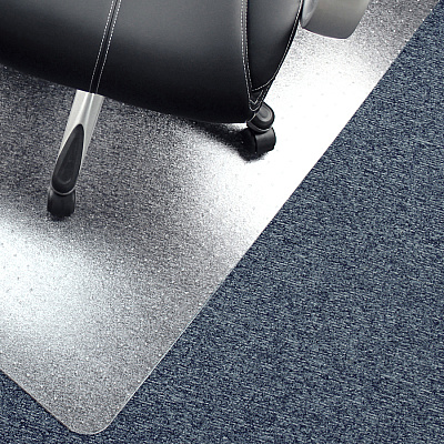 Floortex Advantagemat Phthalate Free Vinyl Rectangular Chair Mat for Carpets up to 1/4" - 48" x 60" (FLRPF1115225EV)