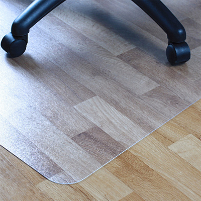 Floortex Advantagemat Phthalate Free Vinyl Rectangular Chair Mat for Hard Floor - 48" x 60" (FLRPF1215225EV)