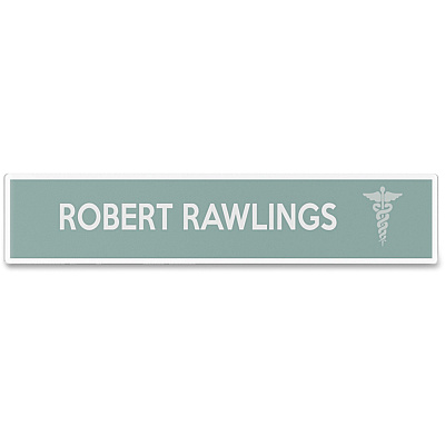 deflecto Cubicle Nameplate Sign Holder (DEF587501)