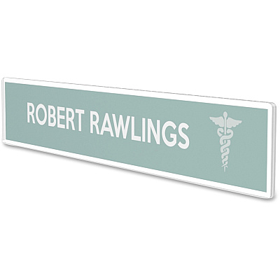 deflecto Cubicle Nameplate Sign Holder (DEF587501)