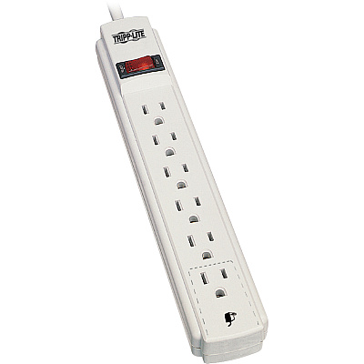 Tripp Lite Power It! 6-Outlet Power Strip, 15 ft. (4.57 m) Cord (PS615)