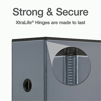 Cardinal Xtralife ClearVue Locking Slant-D Binders (CRD26361)