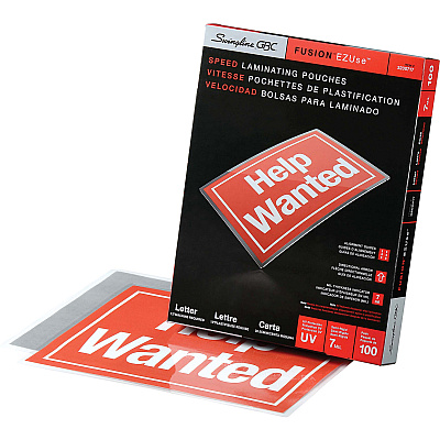 GBC Fusion EZUse Laminating Pouches (GBC3200717)