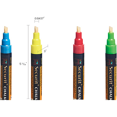 deflecto Wet Erase Markers (DEFSMA510V4)