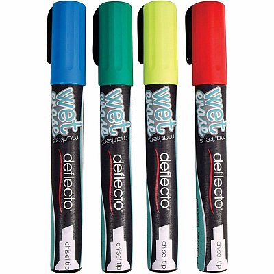 deflecto Wet Erase Markers (DEFSMA510V4)