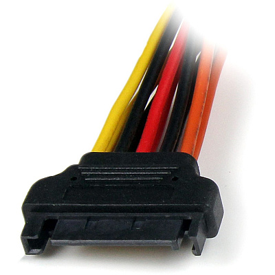 StarTech 6in Latching Sata Power Y Splitter Cable (PYO2LSATA)