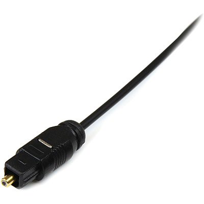 StarTech 15ft Toslink Digital Optical Audio Cable (THINTOS15)