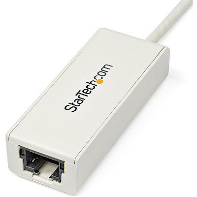 StarTech Usb 3.0 To Gigabit Ethernet Nic Network Adapter - 10/100/1000 Network Adapter - Usb To Ethernet Gigabit Lan Adapter - Usb (m) To Rj45 (f) (USB31000SW)