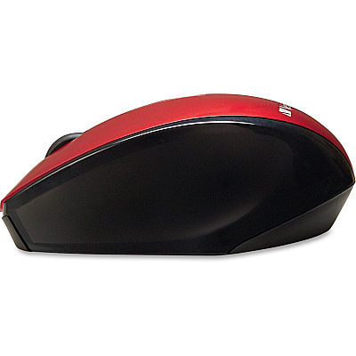 Verbatim Wireless Notebook Multi-Trac Blue LED Mouse - Red (VER97995)