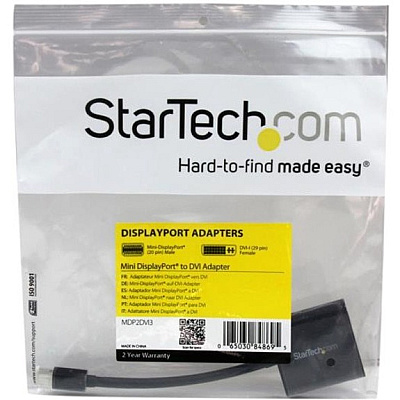 StarTech Mini Display Port To Dvi Adapter - Blac (MDP2DVI3)
