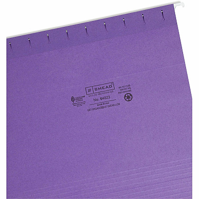 Smead 1/3 Tab Cut Letter Recycled Hanging Folder (SMD64023)