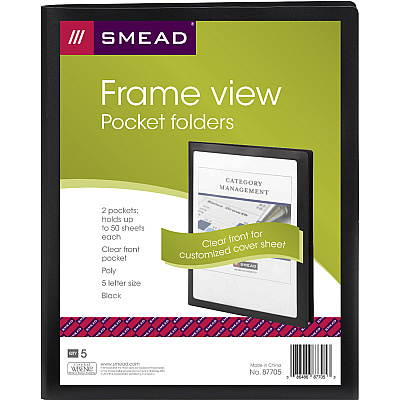 Smead Letter Pocket Folder (SMD87705)