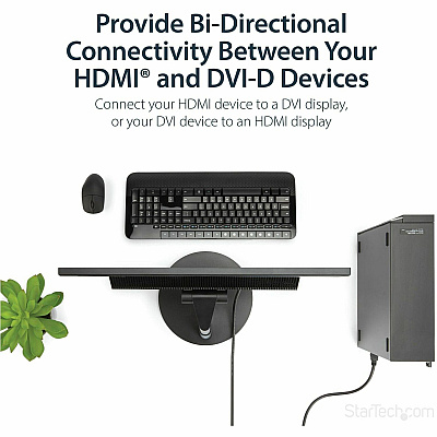 StarTech 6 Ft Hdmi To Dvi-d Cable - M/m (HDMIDVIMM6)