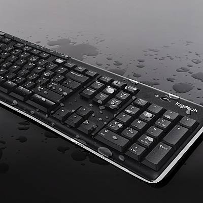Logitech MK270 Wireless Keyboard and Mouse Combo for Windows, 2.4 GHz Wireless, Compact Mouse, 8 Multimedia and Shortcut Keys, 2-Year Battery Life, for PC, Laptop (LOG920004536)