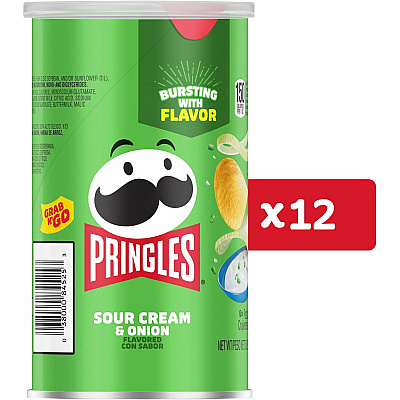 Pringles Sour Cream & Onion (KEB84560)