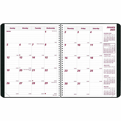 Brownline Monthly Planner (CB1200VBLK)