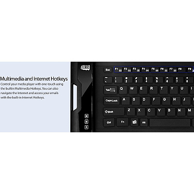 Adesso Antimicrobial Waterproof 87-key Usb (AKB212UB)
