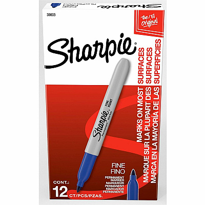 Sharpie Fine Point Permanent Marker (SAN30003B)