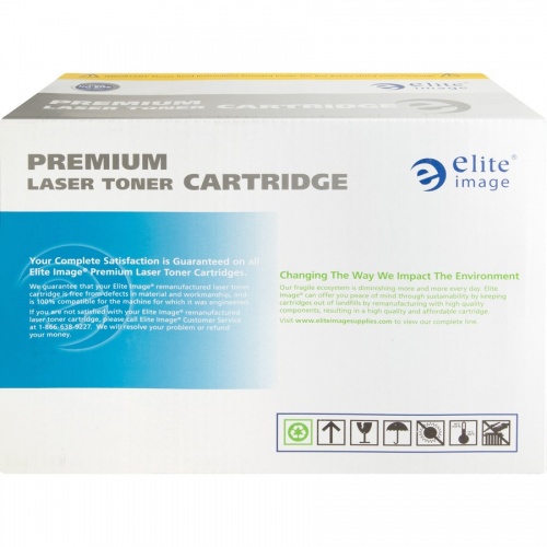 Elite Image Remanufactured High Yield Laser Toner Cartridge - Alternative for HP 80X (CF280X) - Black - 1 Each (75805)