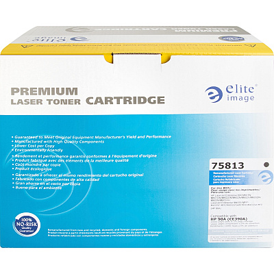 Elite Image Remanufactured Toner Cartridge - Alternative for HP 90A (CE390A) (ELI75813)