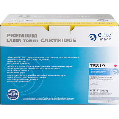 Elite Image Remanufactured Laser Toner Cartridge - Alternative for HP 507A (CE403A) - Magenta - 1 Each (ELI75819)