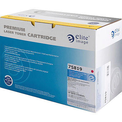 Elite Image Remanufactured Laser Toner Cartridge - Alternative for HP 507A (CE403A) - Magenta - 1 Each (ELI75819)