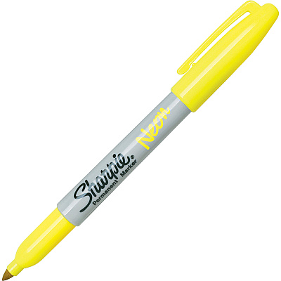 Sharpie Fine Neon Permanent Markers (SAN1860443)