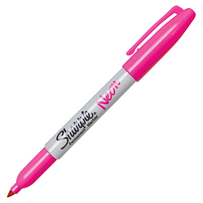 Sharpie Fine Neon Permanent Markers (SAN1860443)