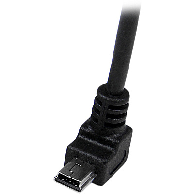 StarTech 2m Usb To Down Angle Mini Usb Cable (USBAMB2MD)
