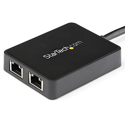 StarTech Usb 3 Dual Port Gigabit Ethernet Adapter (USB32000SPT)