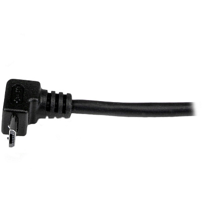 StarTech 1m Usb To Up Angle Micro Usb Cable (USBAUB1MU)