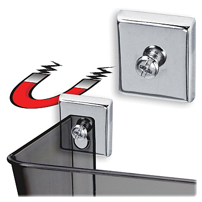 Lorell Large Heavy-duty Cubicle Magnets (LLR80675)