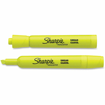 Sharpie SmearGuard Tank Style Highlighters (SAN25053)