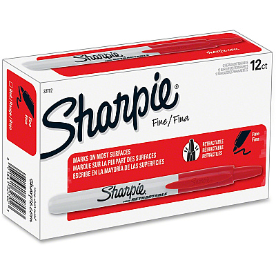Sharpie Retractable Fine Point Permanent Marker (SAN32702)