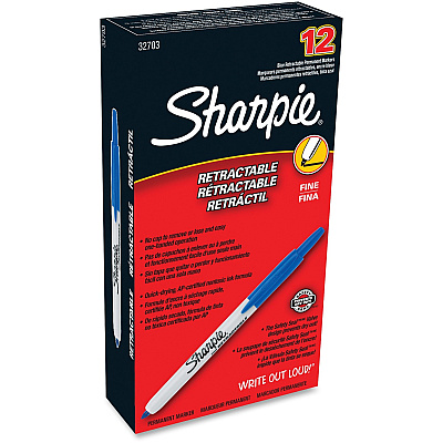 Sharpie Retractable Fine Point Permanent Marker (SAN32703)