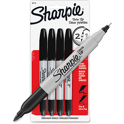 Sharpie Twin Tip Permanent Markers (SAN32175PP)