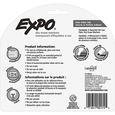 EXPO Low Odor Markers (SAN80174)