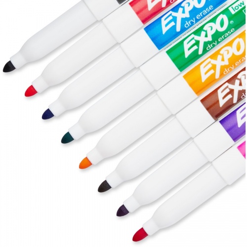 EXPO Low-Odor Dry-erase Fine Tip Markers (86601)