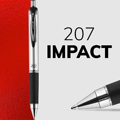 uniball 207 Impact RT Gel Pen (UBC66901PP)