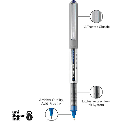 uniball Vision Rollerball Pens (UBC60134)