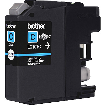 Brother Genuine Innobella LC101C Cyan Ink Cartridge