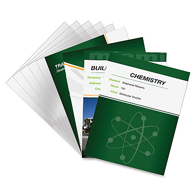 Fellowes Crystals Letter-Size Ultra Clear Binding Covers (5242501)