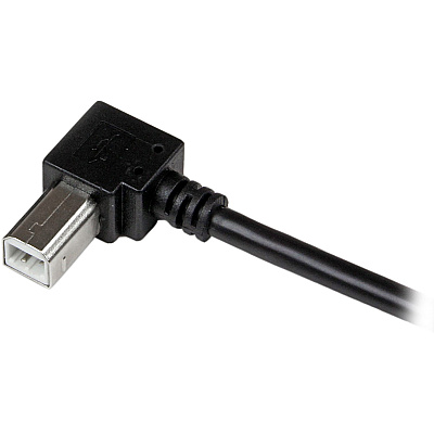 StarTech 3m Usb 2.0 A To Right Angle B Cable M/m (USBAB3MR)