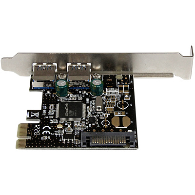 StarTech 2 Port Pcie Usb 3.0 Card W/ Sata Power (PEXUSB3S23)