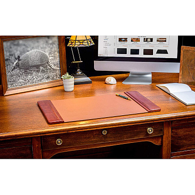 Dacasso Leather Side-Rail Desk Pad (P3028)